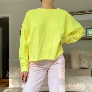 Yellow Sweatshirt